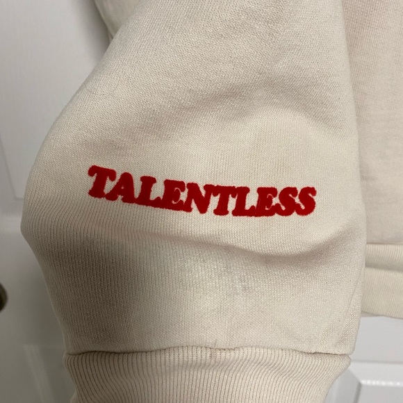 NWT Talentless Hooded Sweatshirt Size Medium - Picture 7 of 7